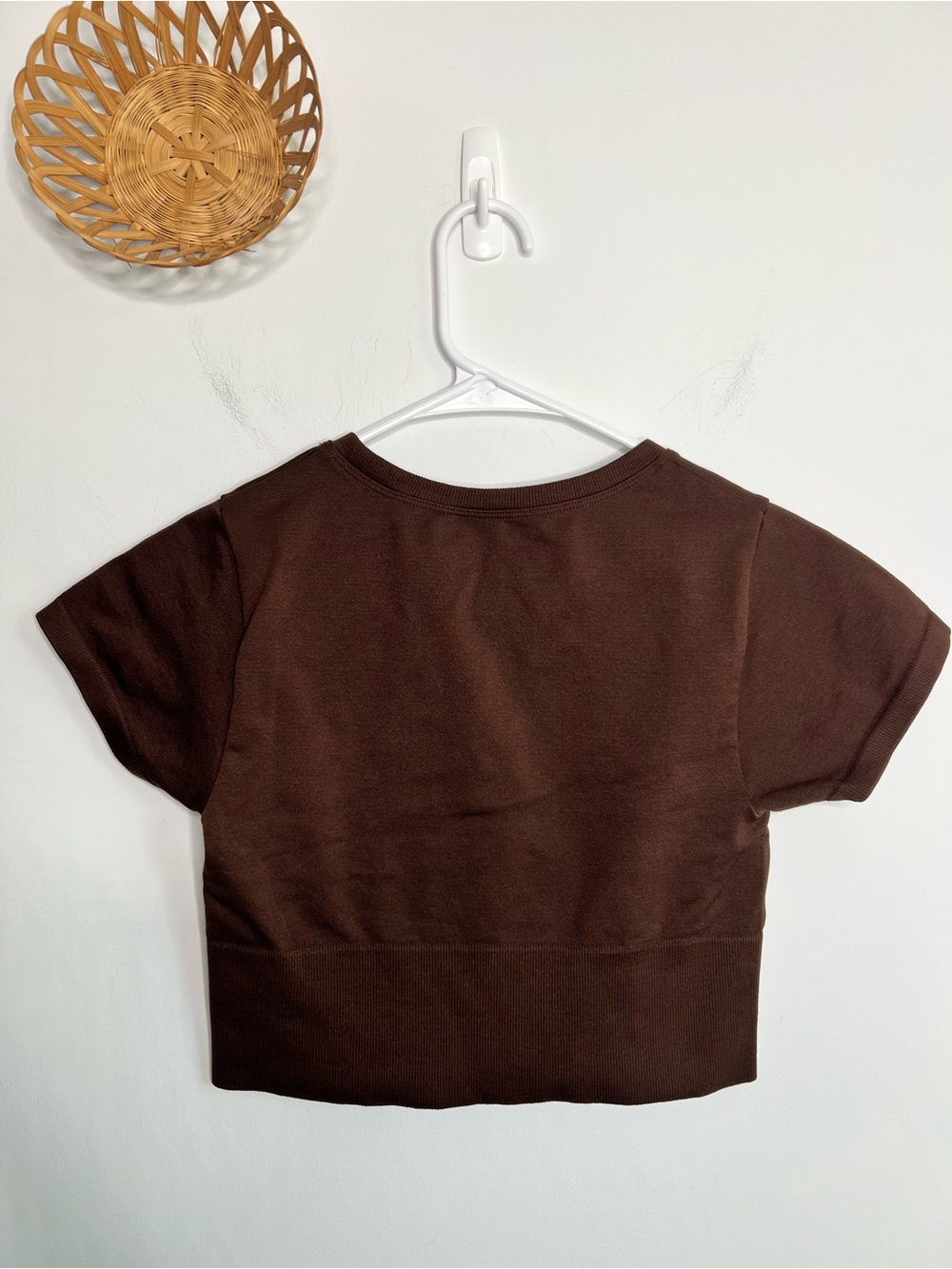 Aerie Sidewalk Seamless Cropped T-Shirt Size Small - Picture 5 of 5